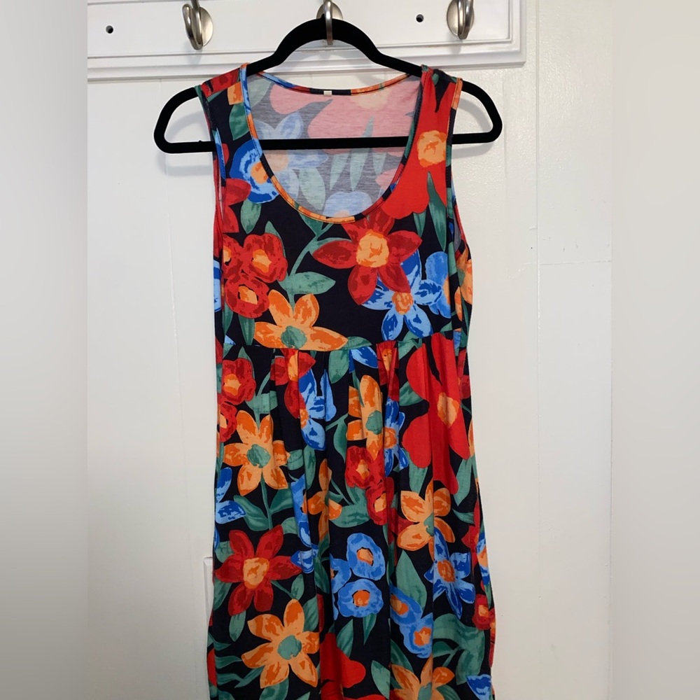 Floral Sleeveless Dress